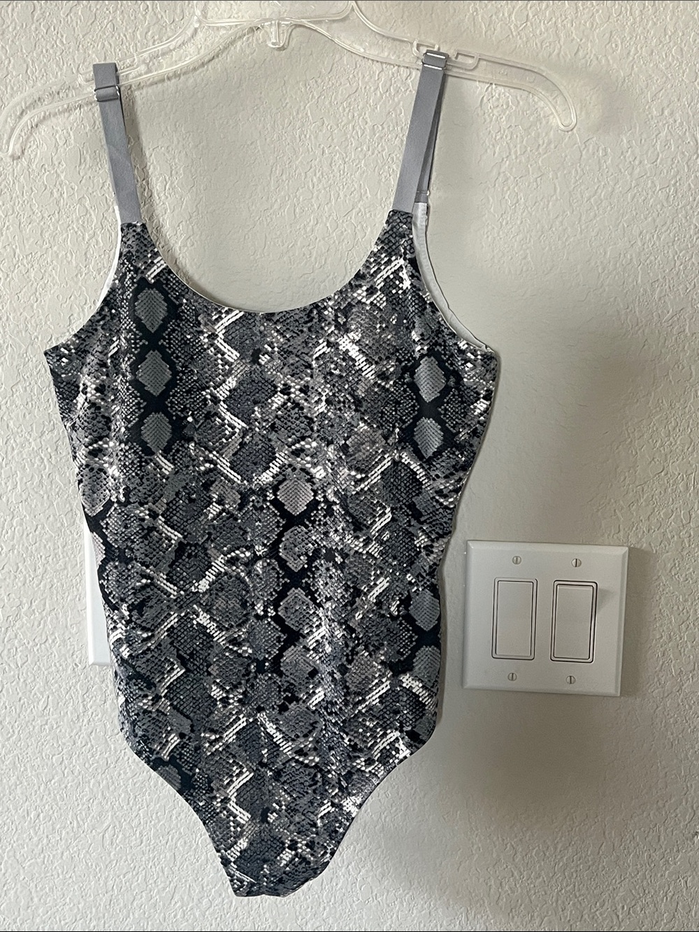 Victoria’s Secret Sport Snake Print Bodysuit- NWOT